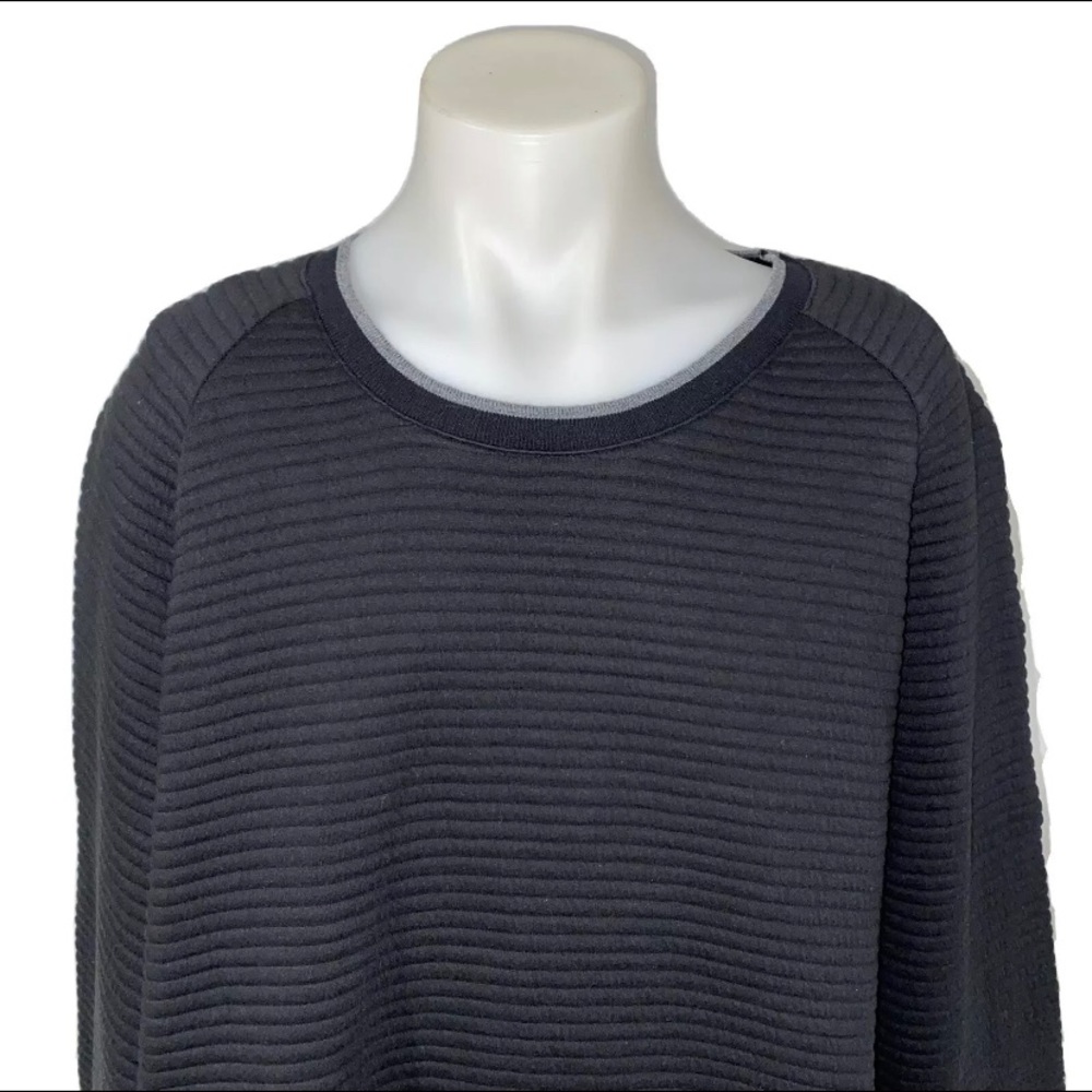 Reaction Kenneth Cole Quilted Ribbed Sweater